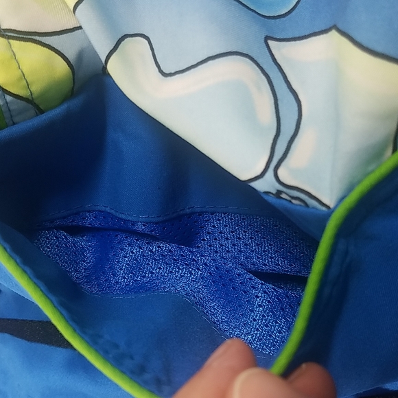 Nike Blue and Neon Swim Trunks - Picture 11 of 11